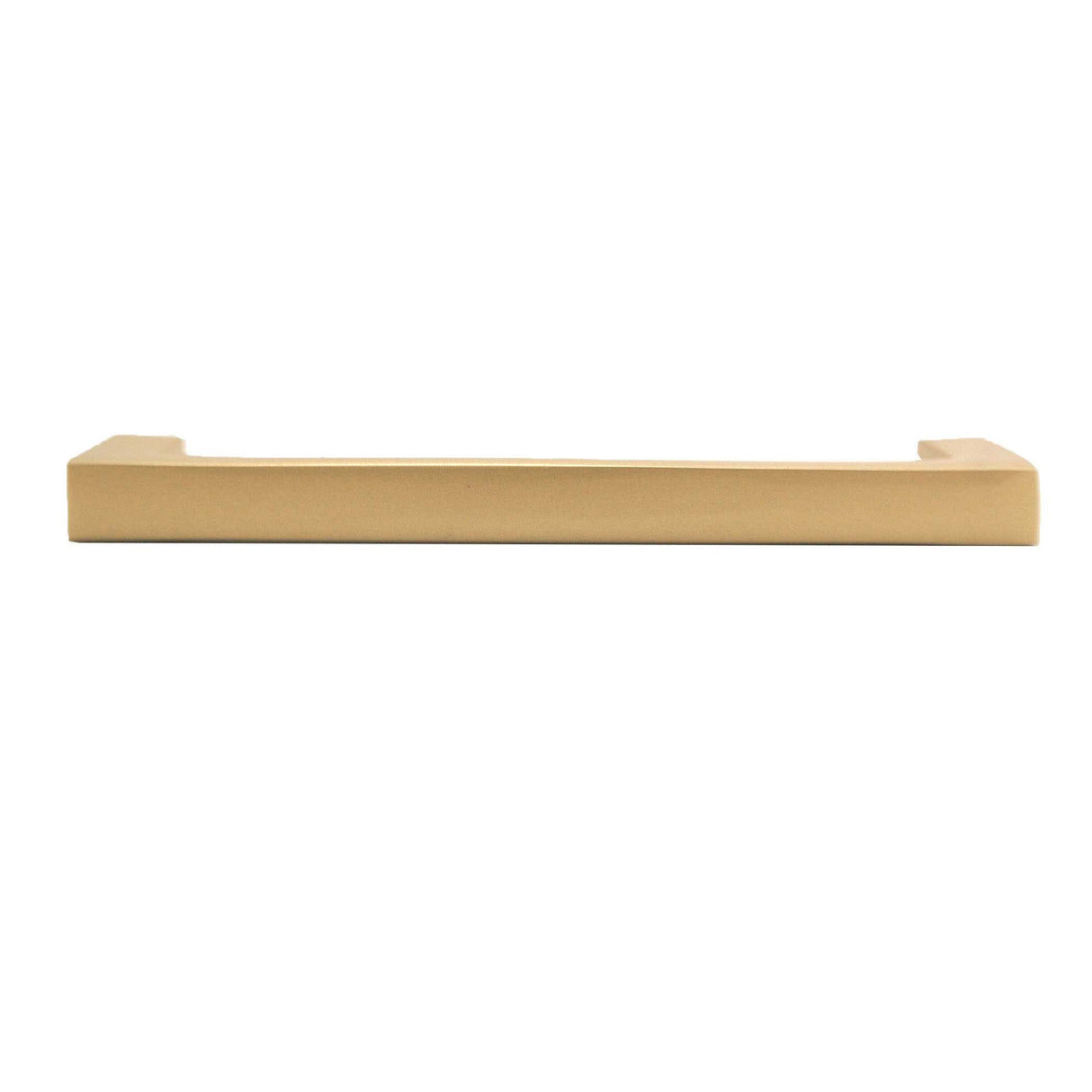 HICKORY Heritage Design 3-3/4" Centers Square Cabinet Handle Pull - Brushed Brass R078429BBX