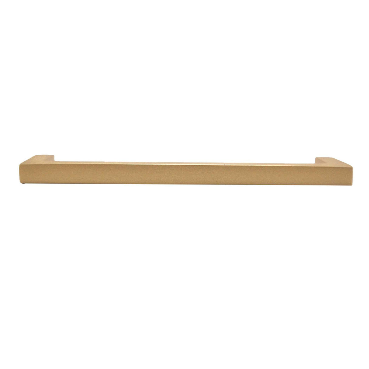 HICKORY Heritage Design 5-1/16" Centers Square Cabinet Handle Pull - Brushed Brass R077747BBX