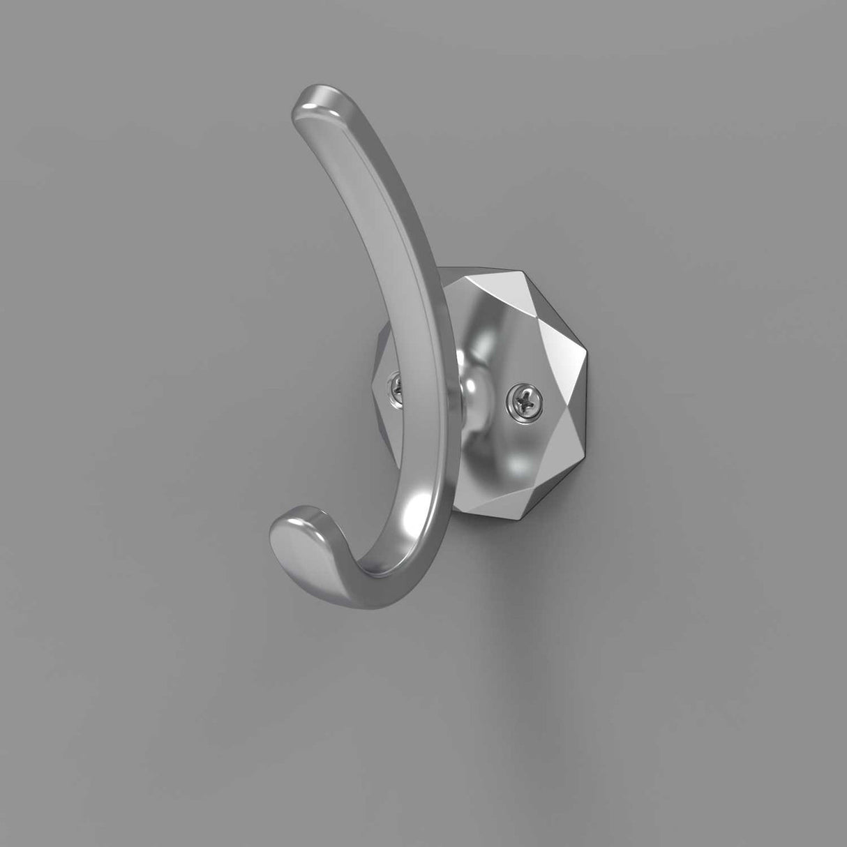 HICKORY Karat 1-1/4" Center to Center Wall Hook - Polished Chrome H077848-CH