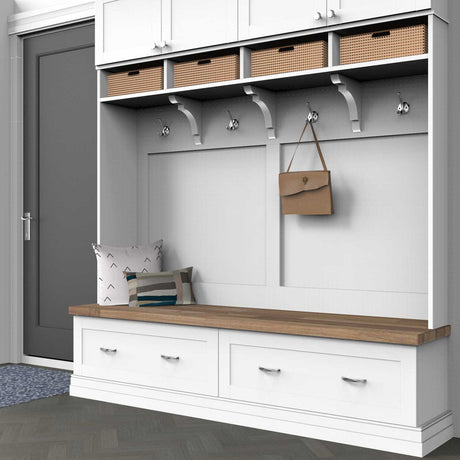 HICKORY Karat 1-1/4" Center to Center Wall Hook - Polished Chrome H077848-CH