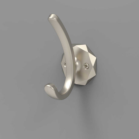 HICKORY Karat 1-1/4" Center to Center Wall Hook - Satin Nickel H077848-SN