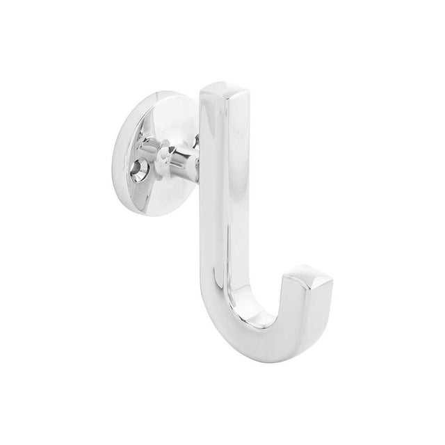 HICKORY Woodward 1-1/8" Center to Center Wall Hook - Polished Chrome H077888-CH