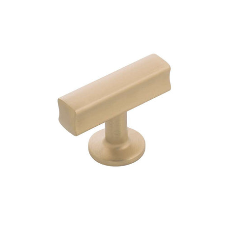 Hickory Woodward 1-15/16" Long Rectangle T-Knob in Champagne Bronze H077887CBZ