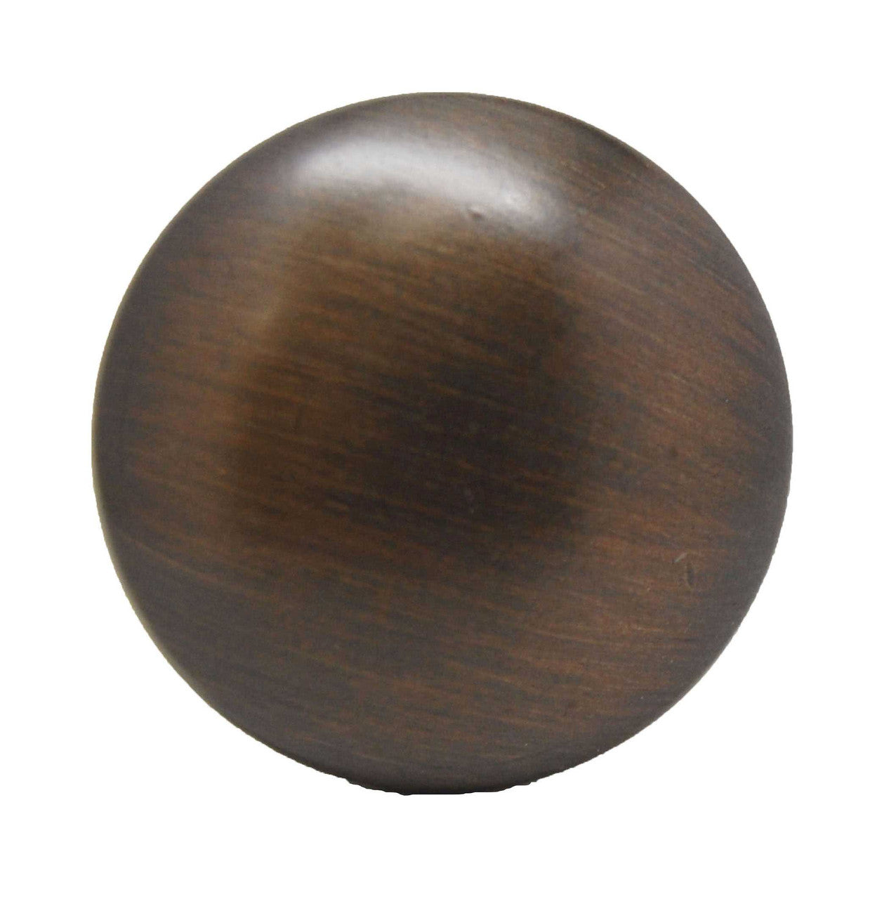 Top View of an Oil Rubbed Bronze 1-3/16" Mushroom Cabinet Knob from Keystone Accents K346