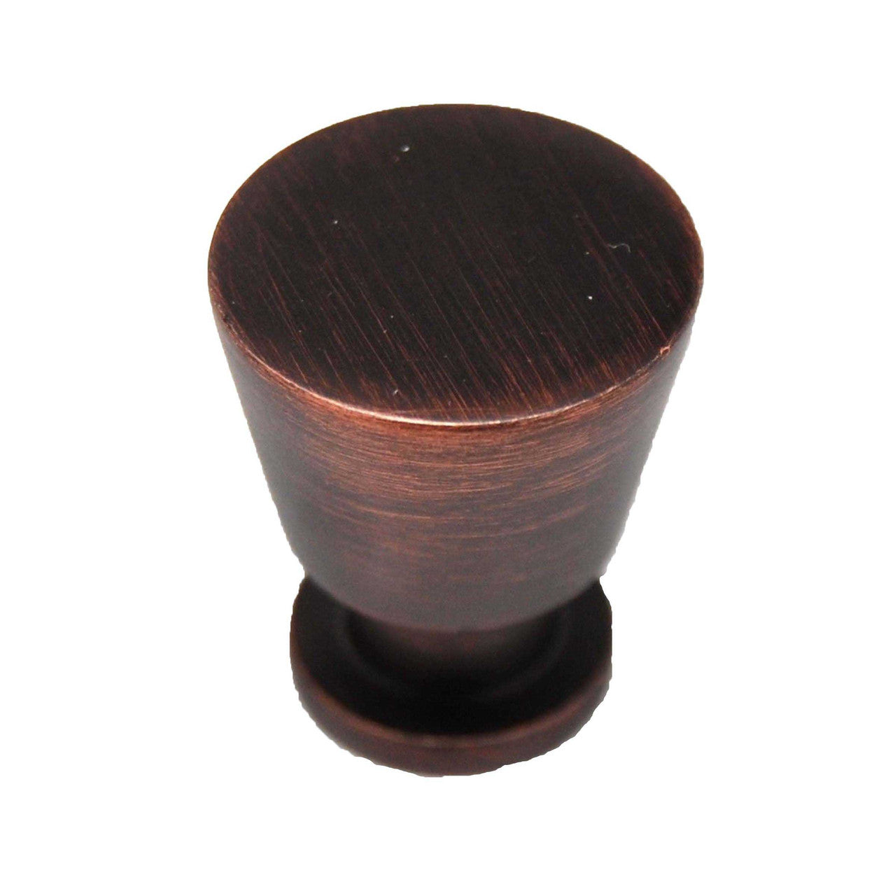 Main View of an Oil Rubbed Bronze 7/8" Round Cabinet Knob from Keystone Accents K434