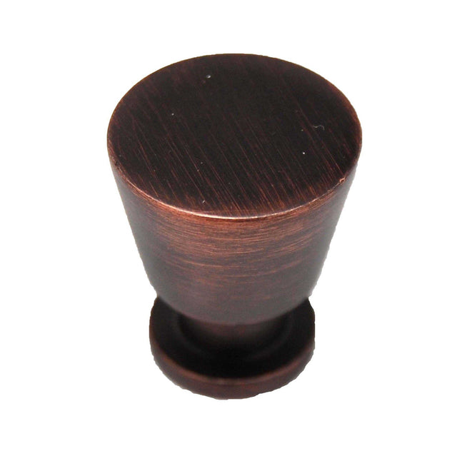 Main View of an Oil Rubbed Bronze 7/8" Round Cabinet Knob from Keystone Accents K434