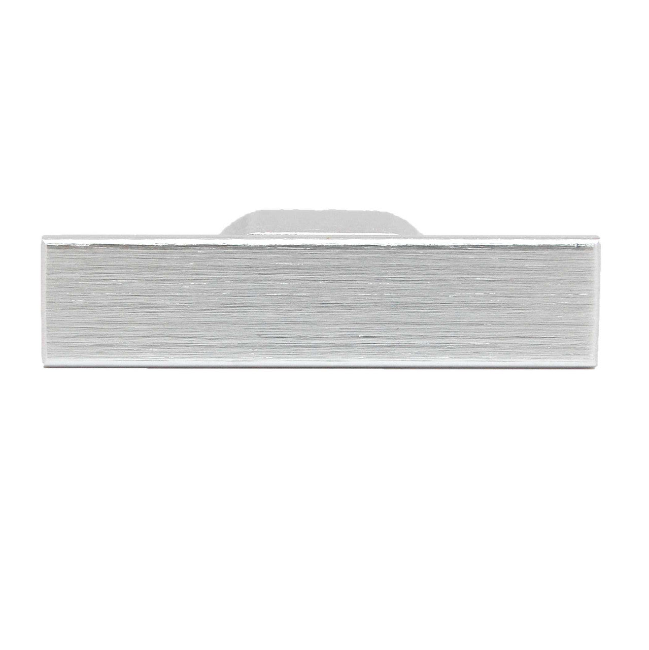 Top View of a Brushed Aluminum 1-15/16" Cabinet Knob from Keystone Accents K204
