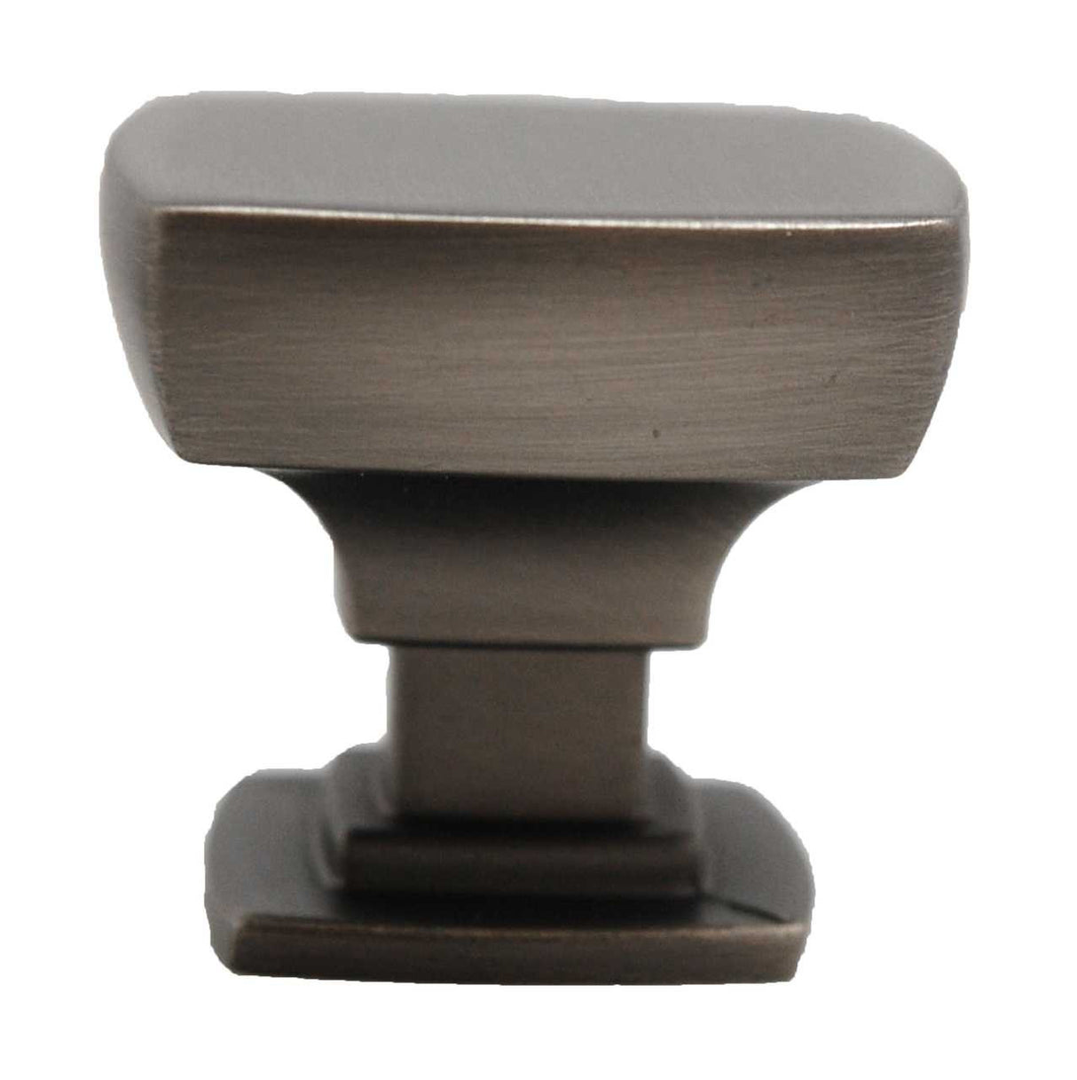 LIBERTY Franklin Brass Webber 1-1/8" Square Cabinet Knob - Heirloom Silver P29542-904-C