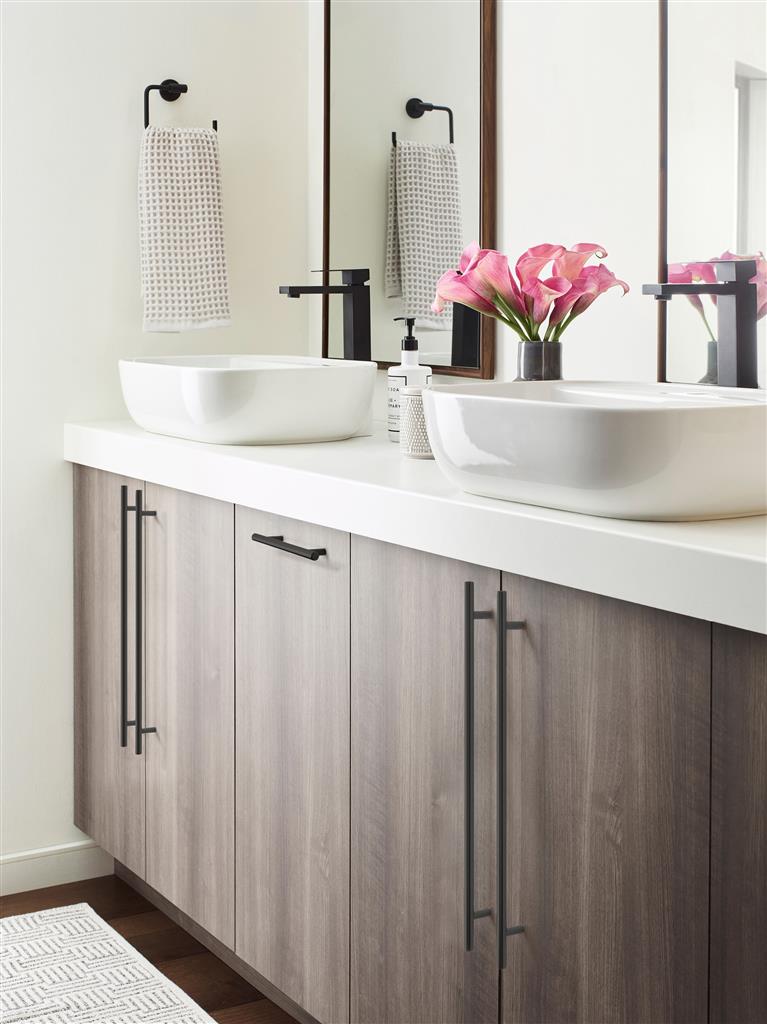 AMEROCK Bar Pulls Cabinet Handle in Matte Black (+13 Sizes)