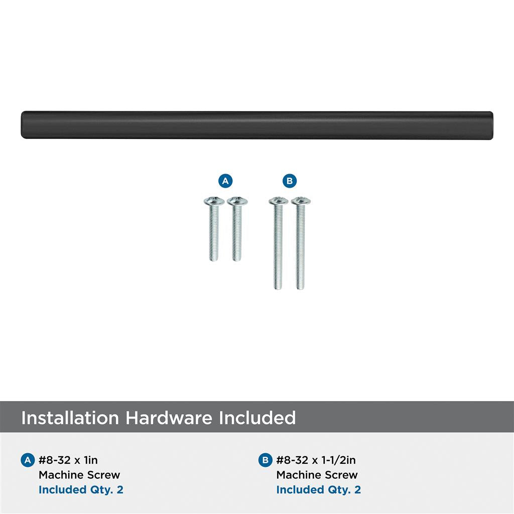 AMEROCK Bar Pulls Cabinet Handle in Matte Black (+13 Sizes)