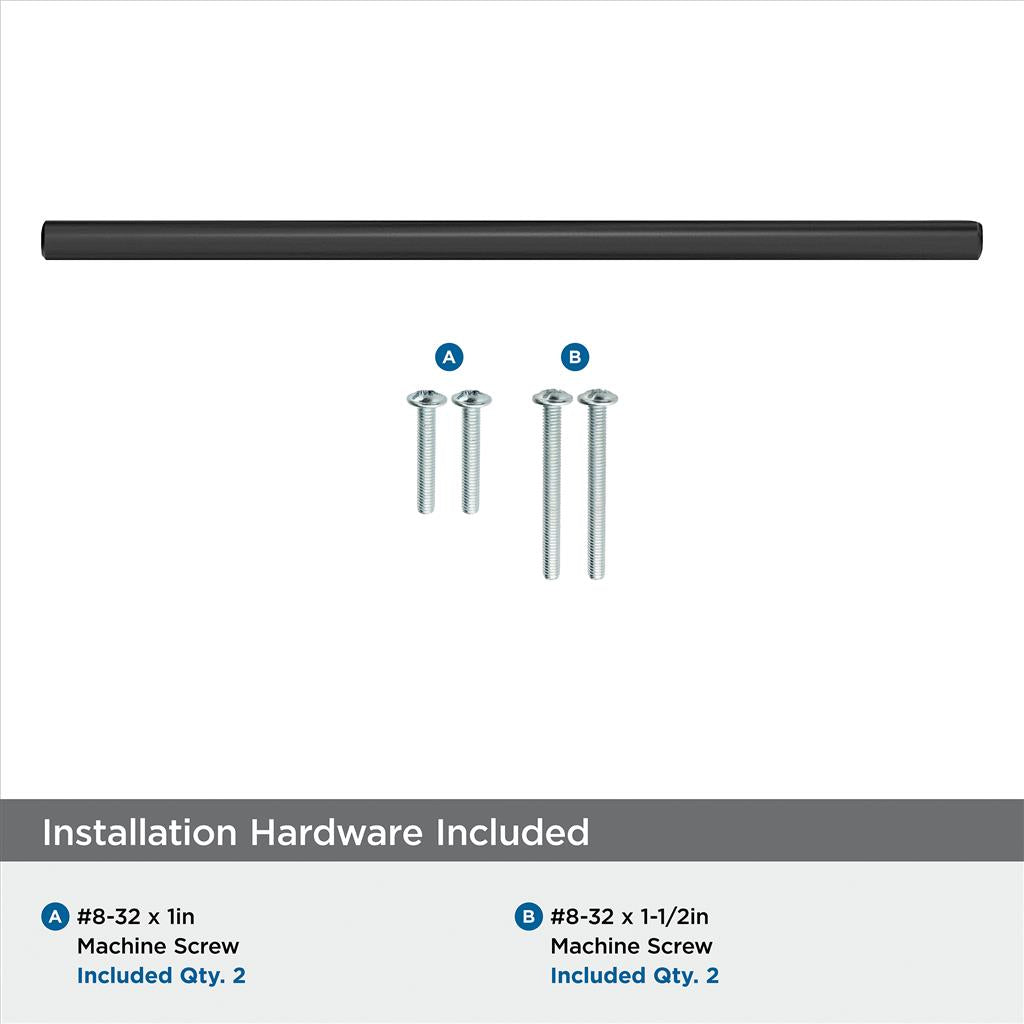 AMEROCK Bar Pulls Cabinet Handle in Matte Black (+13 Sizes)