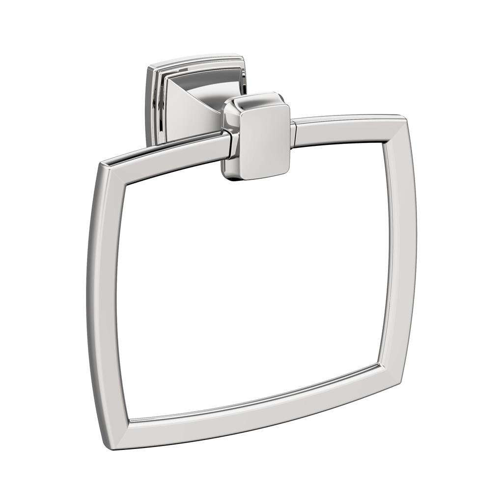 AMEROCK Revitalize 7-1/8" Long Hanging Towel Ring in Polished Chrome BH3603226