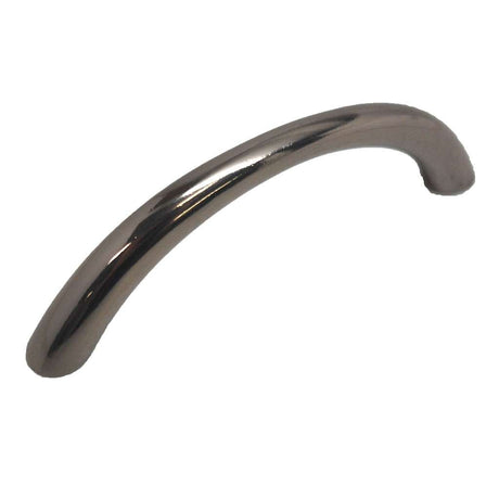 AMEROCK 3-3/4" Centers Arch Cabinet Pull in Light Black Nickel A219-B-LB