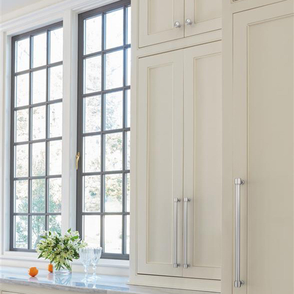 AMEROCK Faircrest 1-1/4" Diameter Cabinet Knob in Chrome BP3746026 Mounted