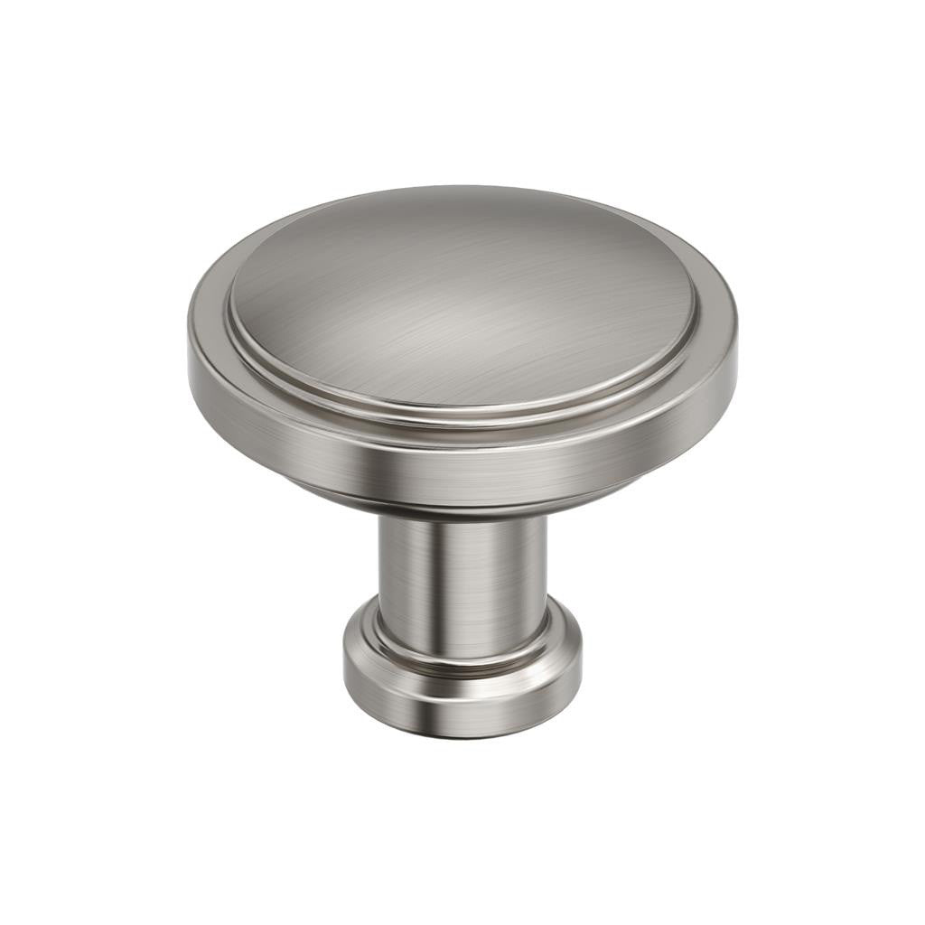AMEROCK Faircrest 1-1/4" Diameter Cabinet Knob in Satin Nickel BP37460G10
