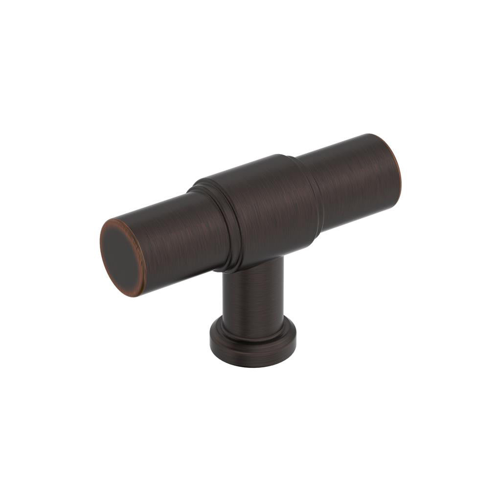 AMEROCK Faircrest 2" Length Wrapped Bar Knob Cabinet Pull in Oil Rubbed Bronze BP37461ORB