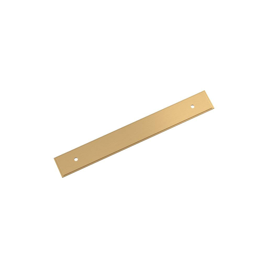 AMEROCK Maymont Rectangle Cabinet Handle Backplate in Champagne Bronze 160mm BP37590CZ