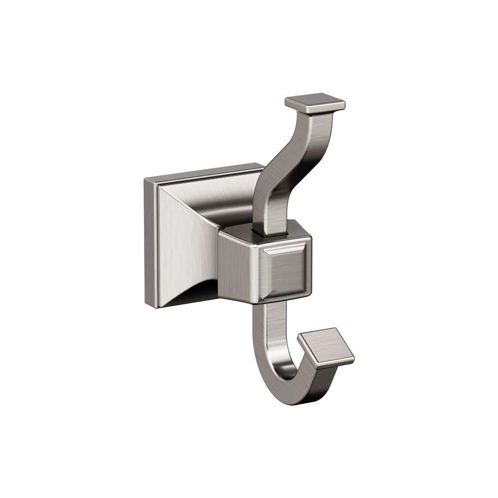 AMEROCK Mulholland Double Robe Hook in Brushed Nickel BH36020G10
