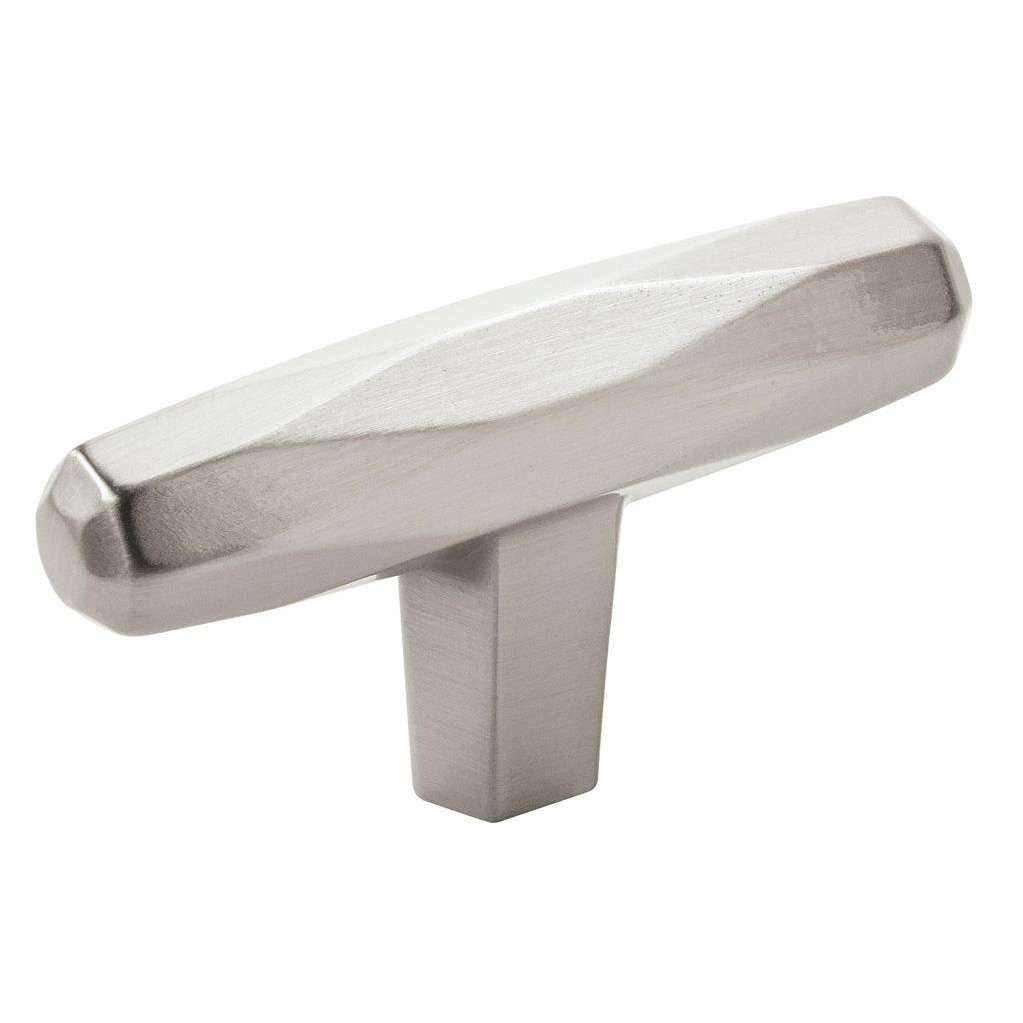 AMEROCK St. Vincent 2-1/2" Length Geometric Bar Knob in Satin Nickel BP36642G10