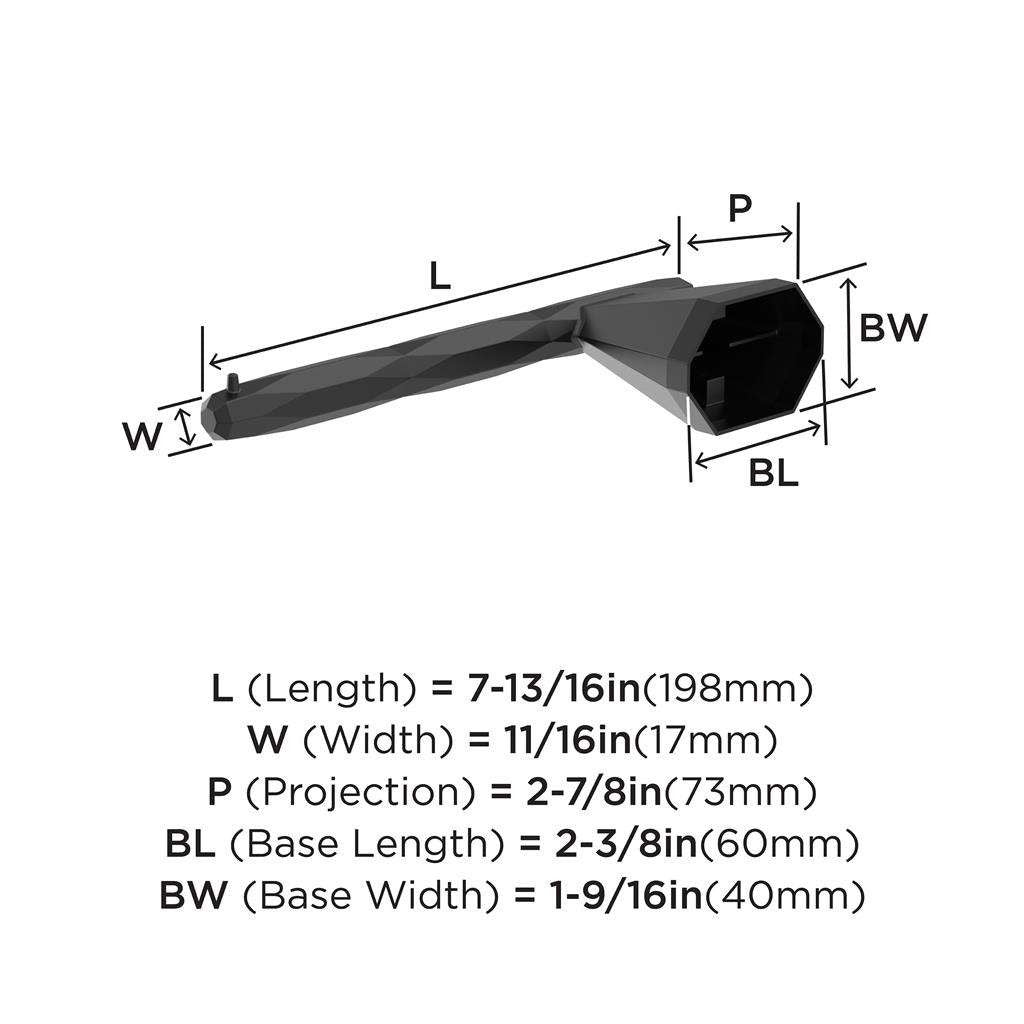 AMEROCK St. Vincent Single Post Toilet Paper Holder in Matte Black BH36041MB Specs