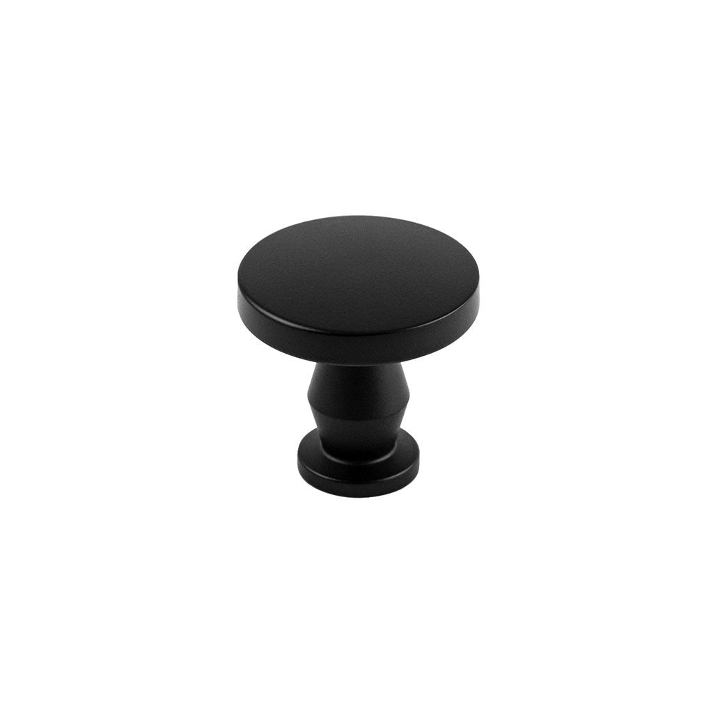 Belwith Keeler Anders 1-1/4" Diameter Cabinet Knob in Matte Black B078788-MB