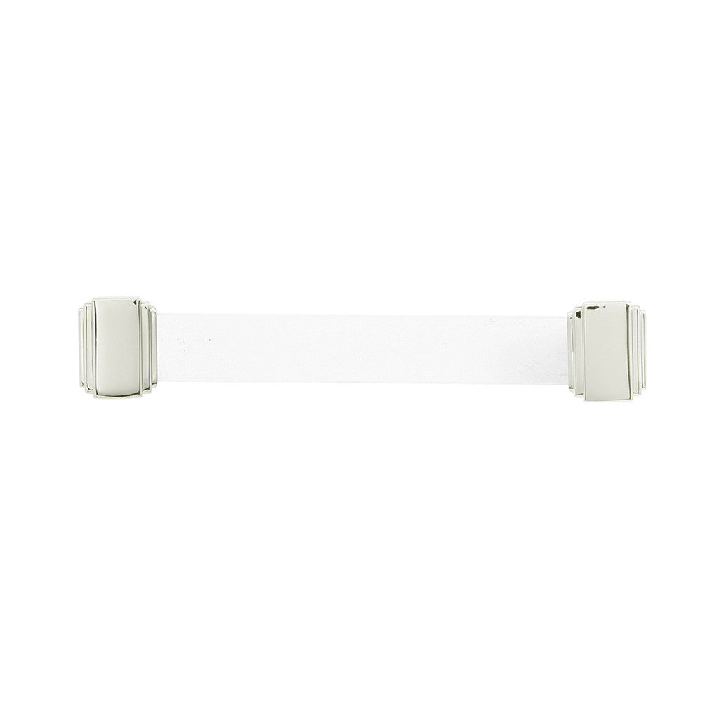 BELWITH KEELER Belleclaire Cabinet Handle Pull in Polished Nickel 128mm B077504-14 Front View