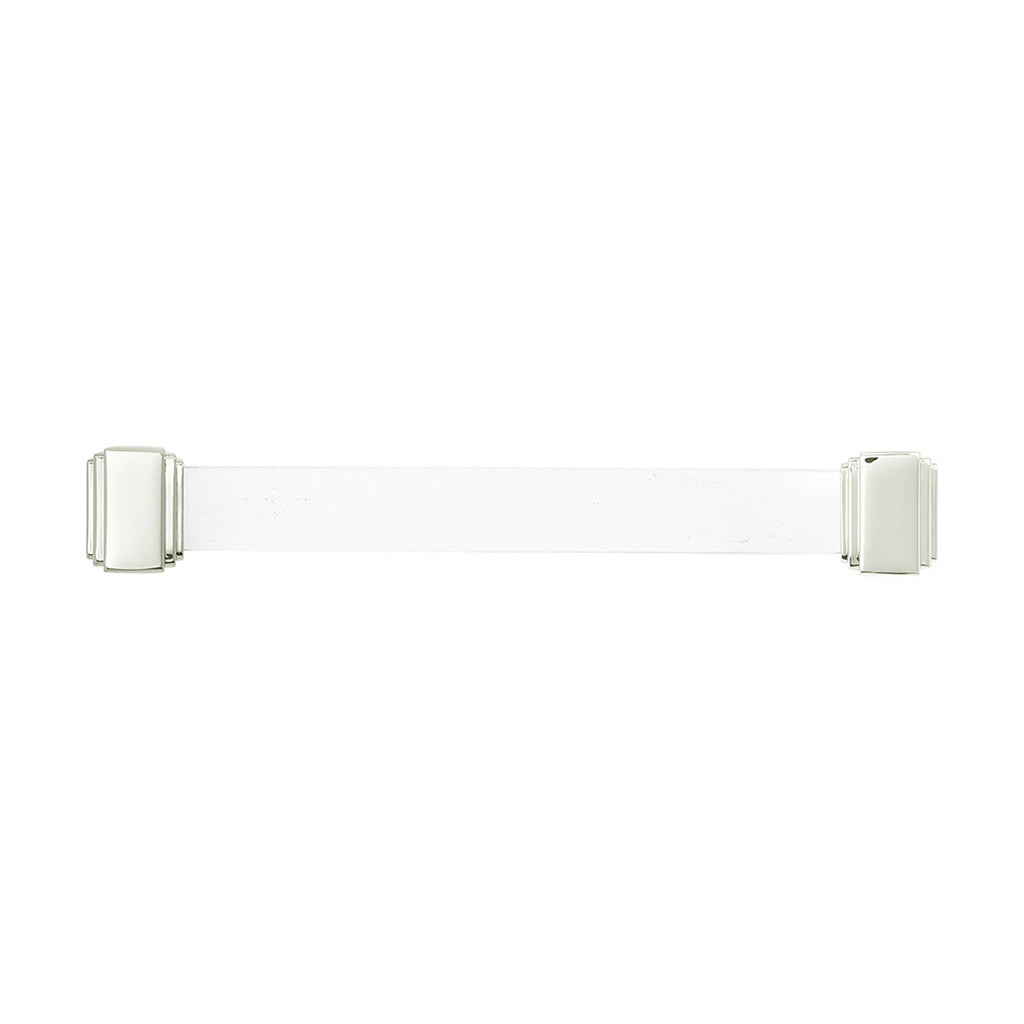 BELWITH KEELER Belleclaire Cabinet Handle Pull in Polished Nickel 160mm B077505-14 Front View