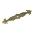 Vintage Brass Knob Backplate from Belwith's Victorian Manor Collection P285-VB