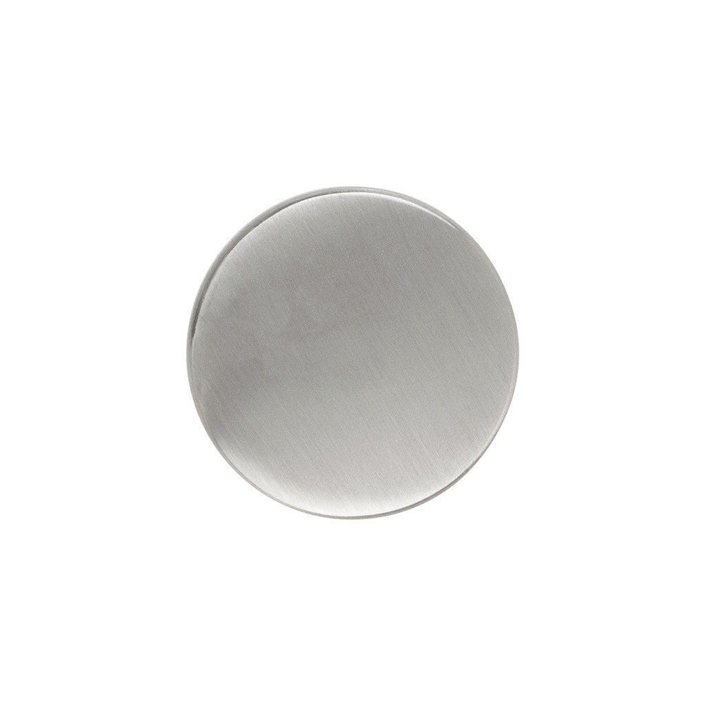 HICKORY Forge 1-3/8" Diameter Cabinet Knob in Satin Nickel H076698-SN Top View