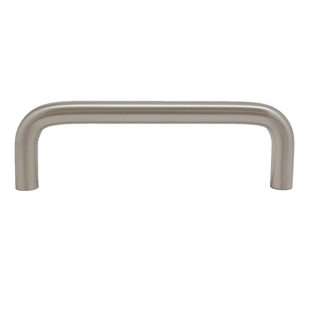 LIBERTY Cabinet Wire Pulls in Satin Nickel 89mm P604DB-SN-C Side View
