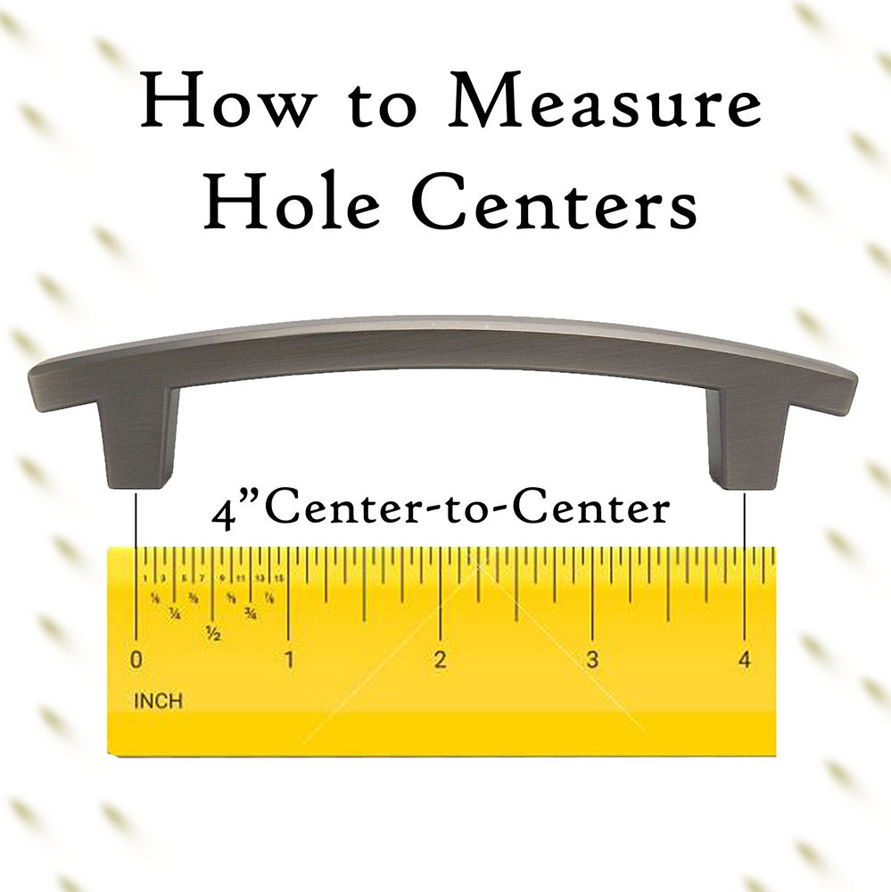 How to Measure Hole Centers for Handle Pulls