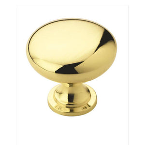 Polished Brass Cabinet Knobs