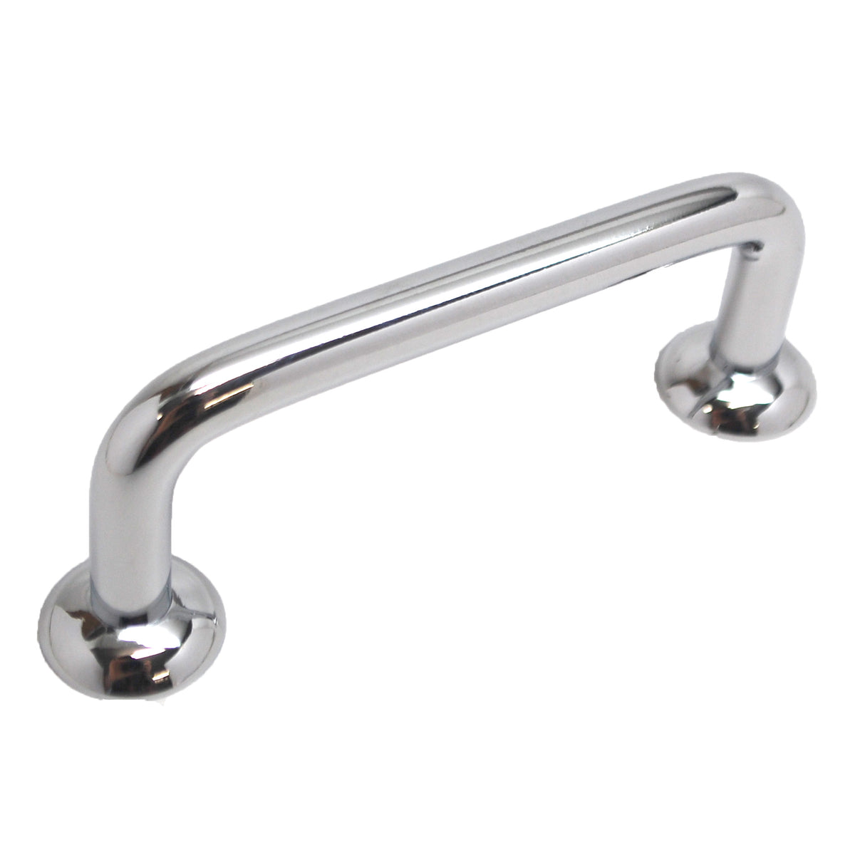 BERENSON Cabinet Wire Pull with Dome Bases in Chrome (+3 Sizes)