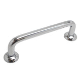 BERENSON Cabinet Wire Pull with Dome Bases in Chrome (+3 Sizes)