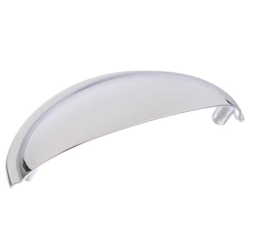 AMEROCK Ravino 3" Centers Cup Pull in Polished Chrome