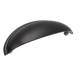 AMEROCK Ravino 3" Centers Cup Pull in Flat Black