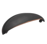 AMEROCK Ravino 3" Centers Cup Pull in Oil Rubbed Bronze