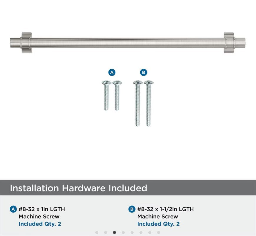 AMEROCK Davenport Handle Pull in Satin Nickel (+8 Sizes)