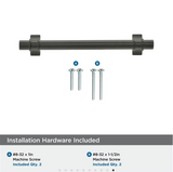 AMEROCK Davenport Handle Pull in Matte Black (+8 Sizes)