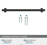 AMEROCK Davenport Handle Pull in Matte Black (+8 Sizes)
