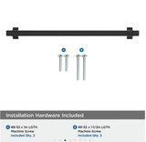 AMEROCK Davenport Handle Pull in Matte Black (+8 Sizes)