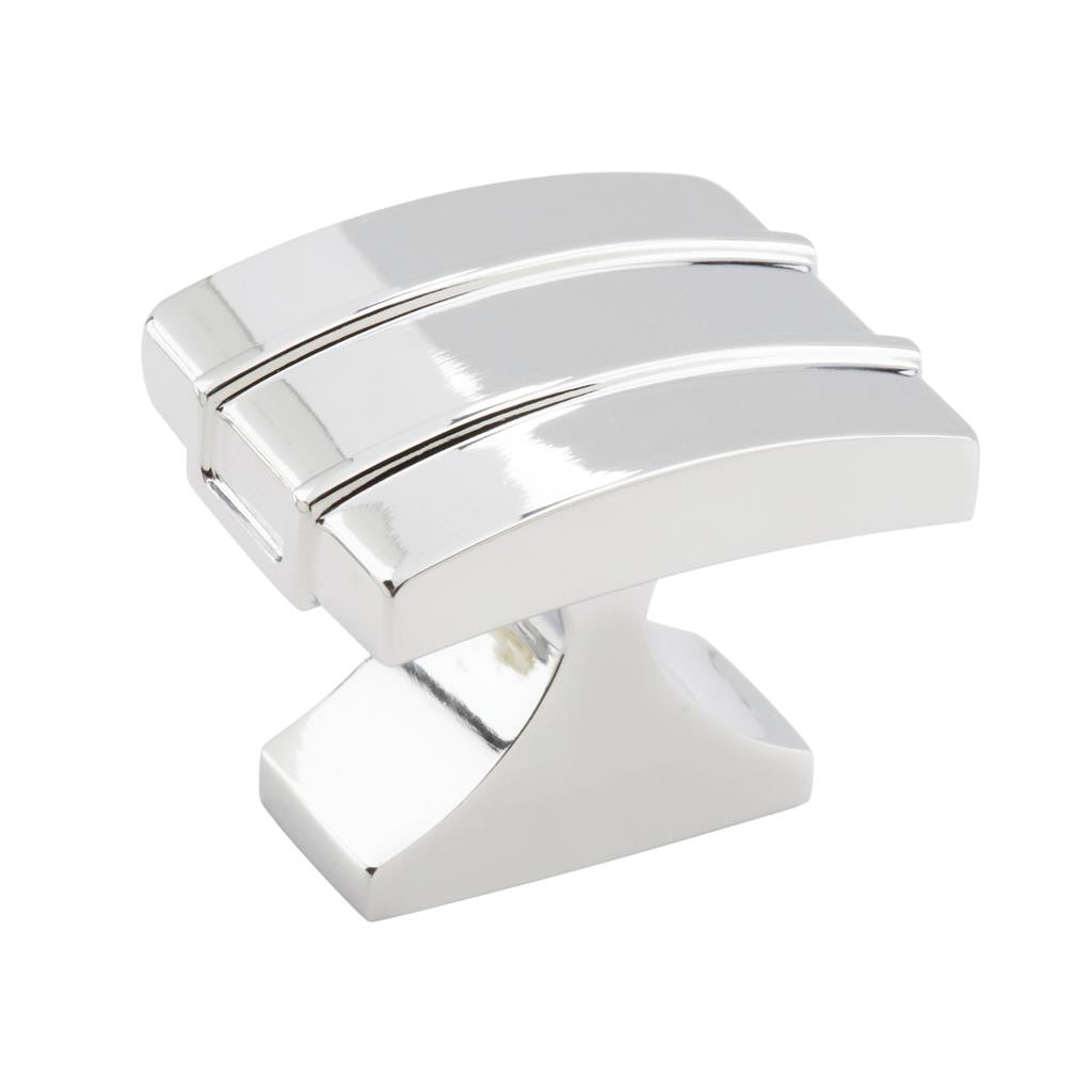 Main View of Polished Chrome 1-1/2" Length Cabinet Knob from Amerock's Davenport Collection BP3660226