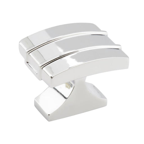 Main View of Polished Chrome 1-1/2" Length Cabinet Knob from Amerock's Davenport Collection BP3660226