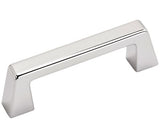 AMEROCK Blackrock Handle Cabinet Pull in Polished Chrome (+7 Sizes)