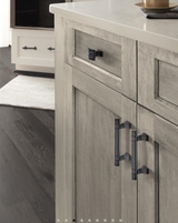 AMEROCK Davenport Handle Pull in Matte Black (+8 Sizes)
