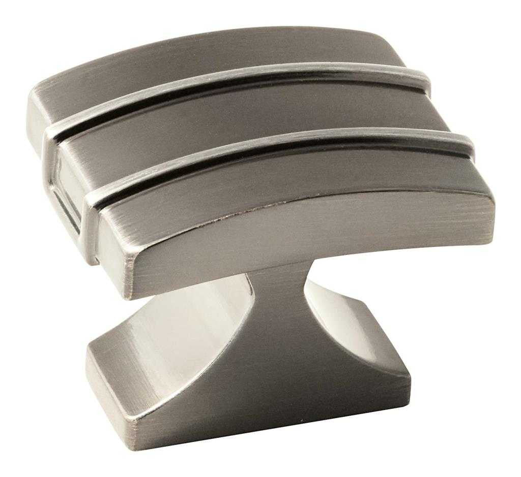 Main View of Gunmetal 1-1/2" Length Cabinet Knob from Amerock's Davenport Collection BP36602GM