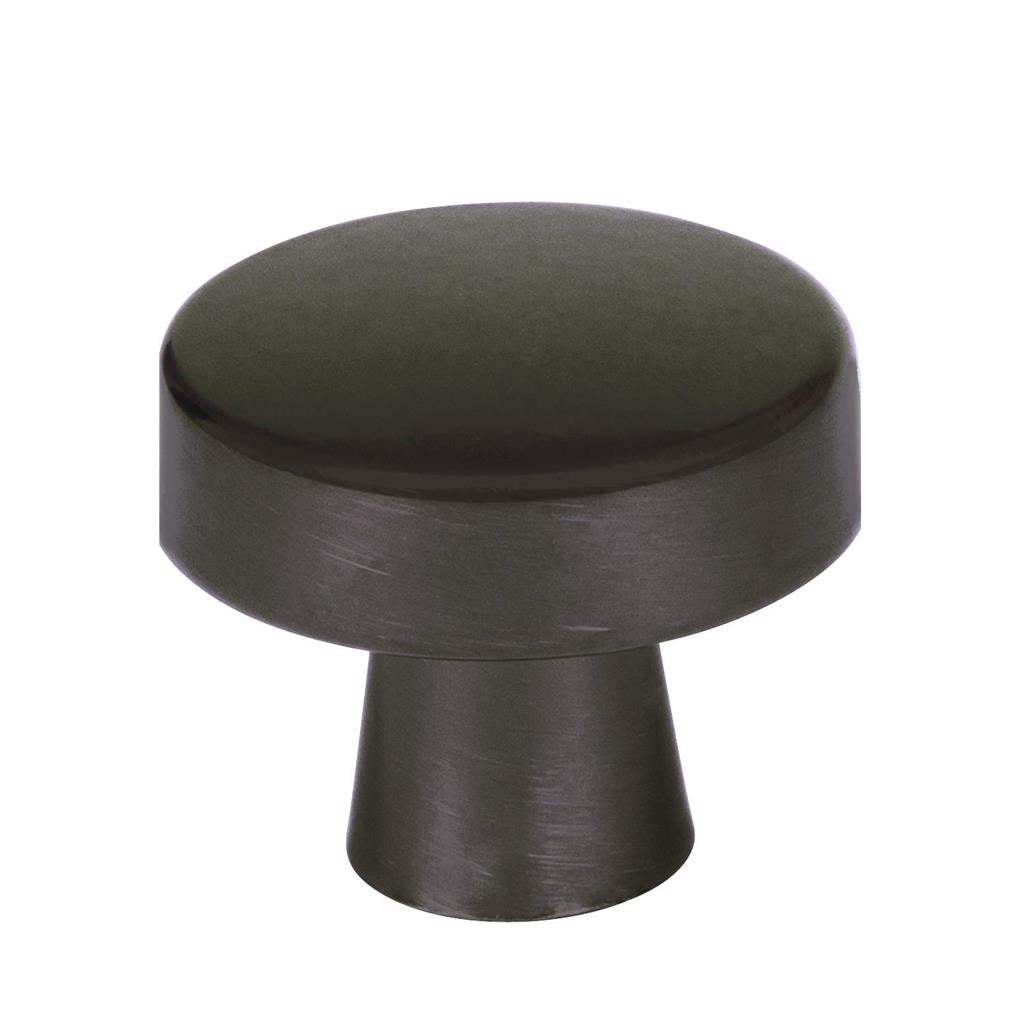 AMEROCK Blackrock Round Cabinet Knob in Black Bronze (+2 Sizes)