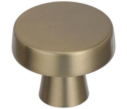 AMEROCK Blackrock Round Cabinet Knob in Golden Champagne (+2 Sizes)