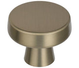 AMEROCK Blackrock Round Cabinet Knob in Golden Champagne (+2 Sizes)
