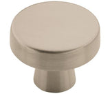 AMEROCK Blackrock Round Cabinet Knob in Satin Nickel (+2 Sizes)